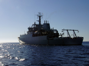 HMS Enterprise – Survey vessel