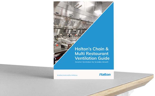 Chain Restaurant Ventilation Guide cover – Halton ventilation planning for multi-unit restaurants