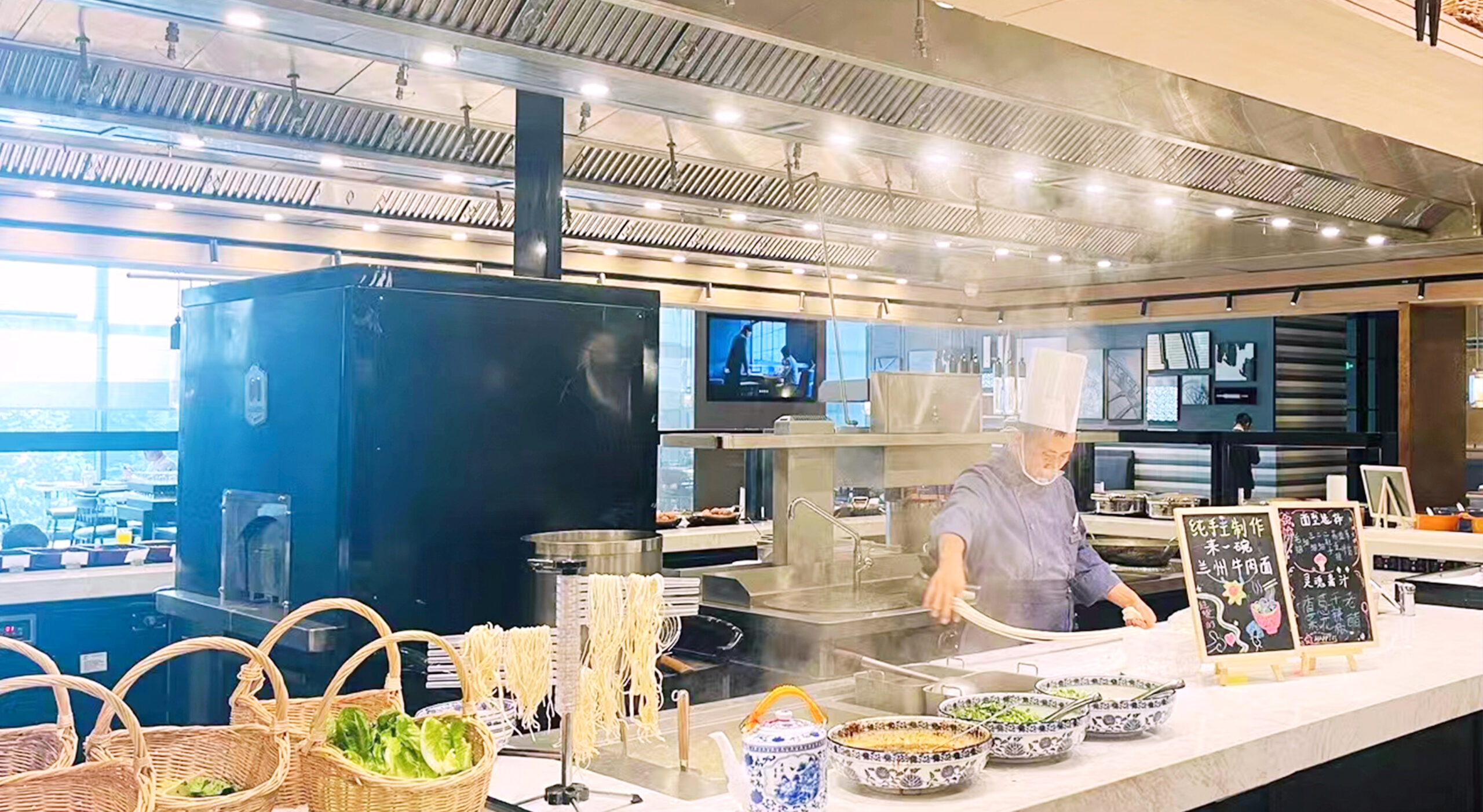 La cuisine chinoise authentique rencontre l’air pur