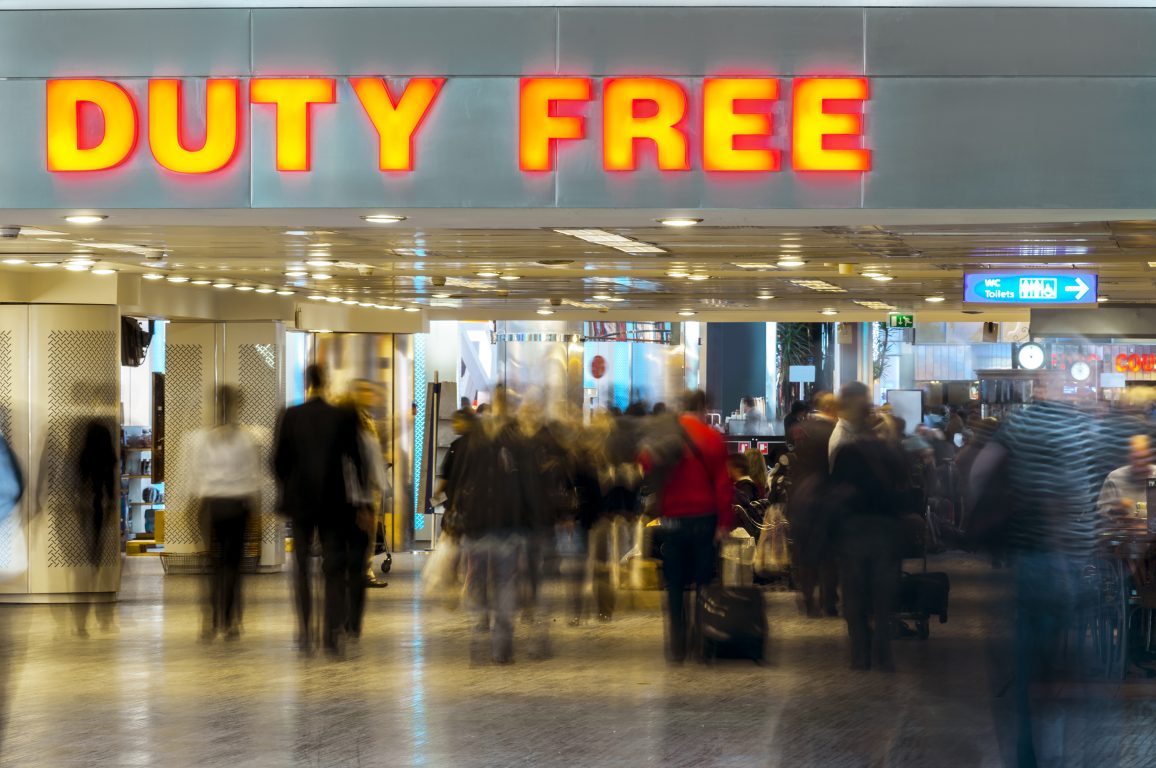 Airport duty free shop