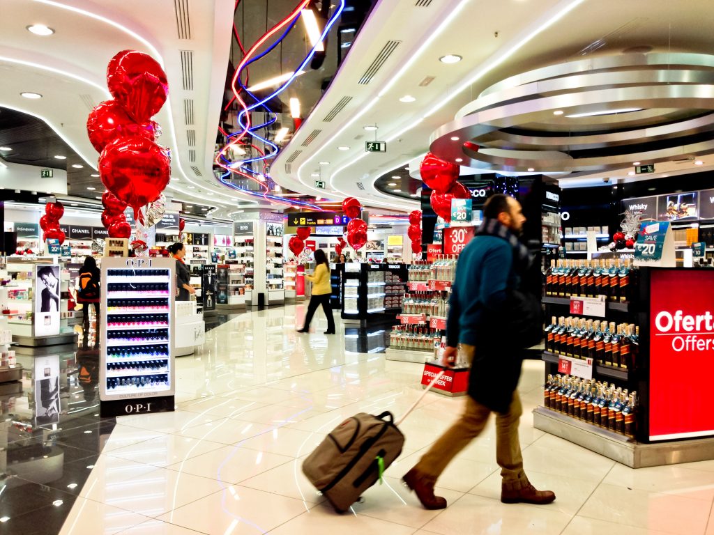 Retail airport
