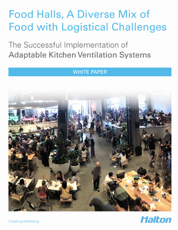 Download for Halton's free whitepaper on Food Hall Kitchen Ventilation