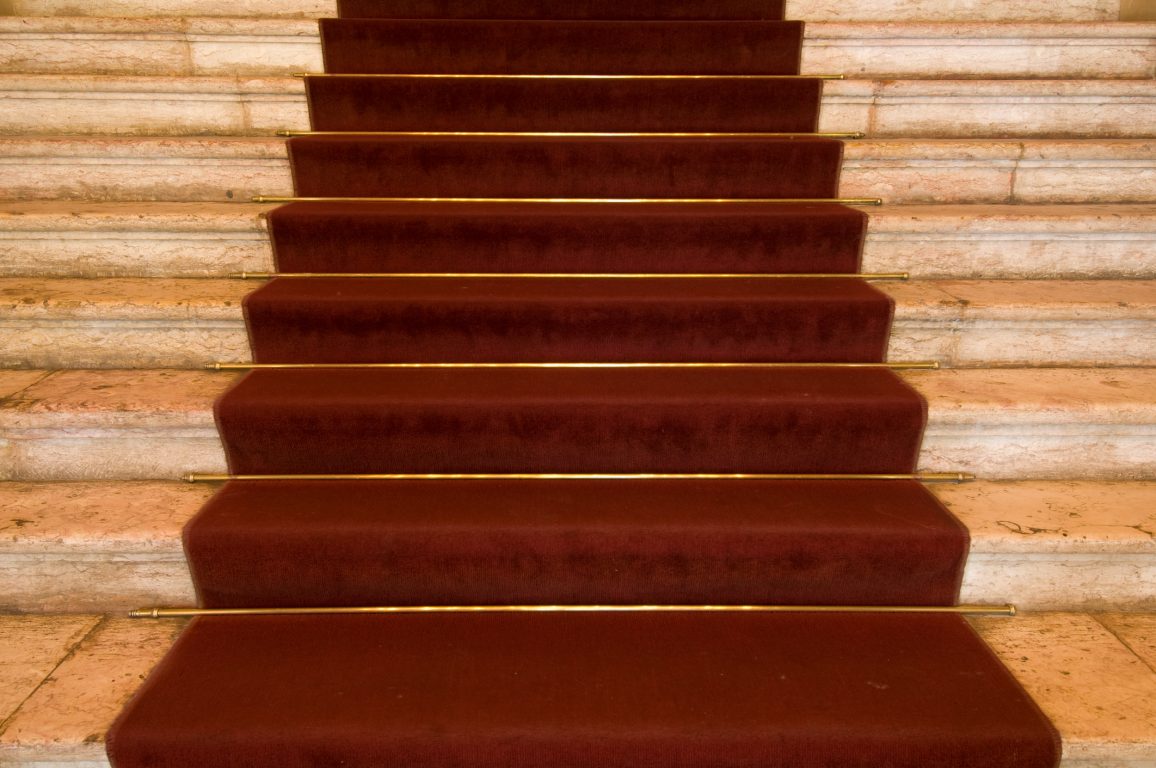 Stairs in opera house