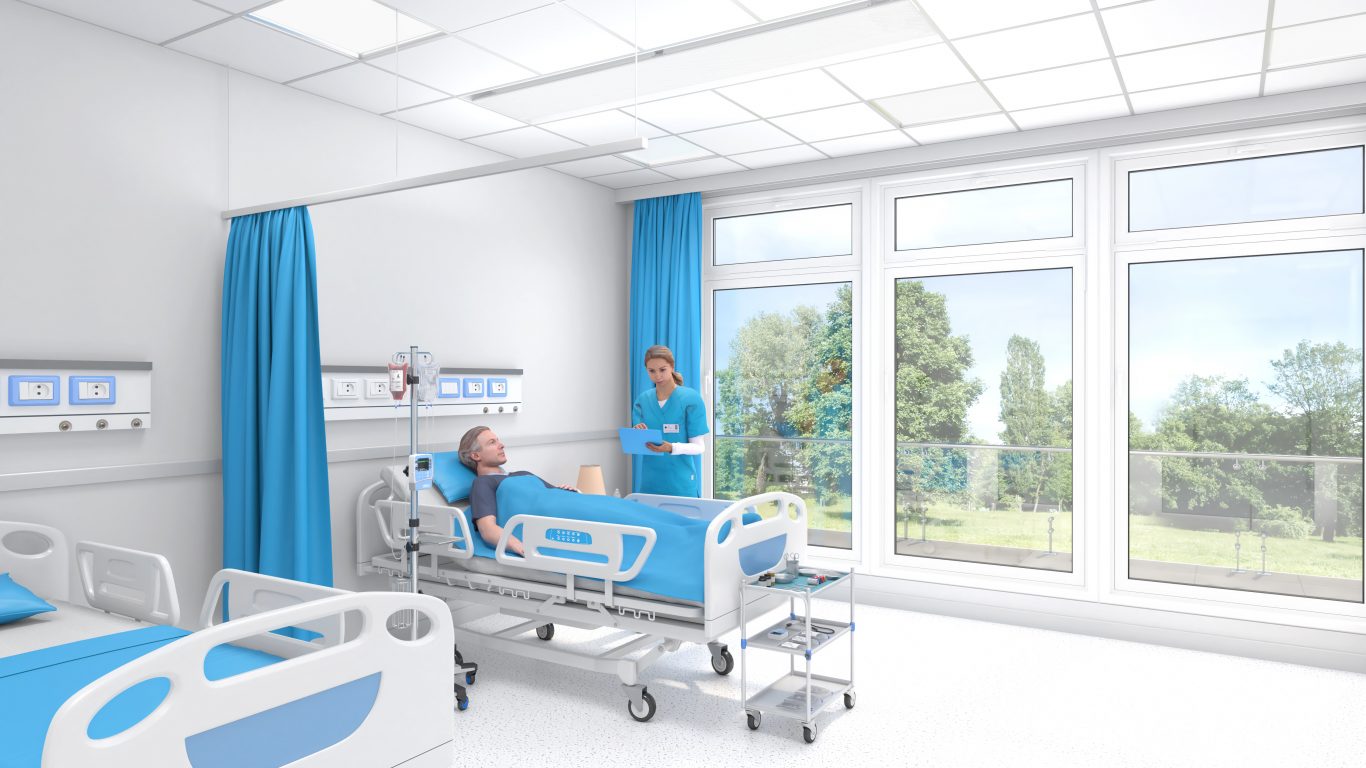 Patient room animation image