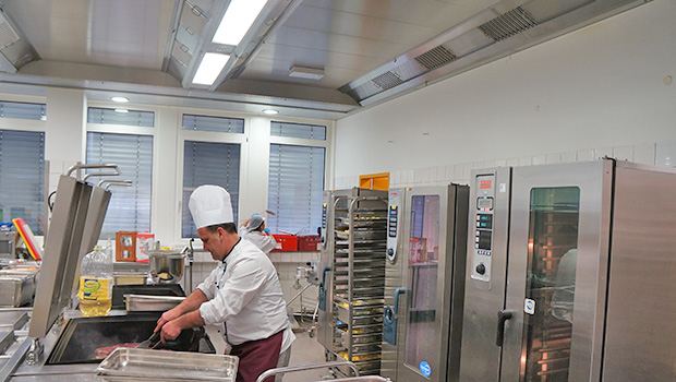 BGR has chosen Halton Solutions for the ventilation of their kitchen