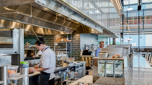 Ancora Restaurant Halton Capture Jet Exhaust Hoods