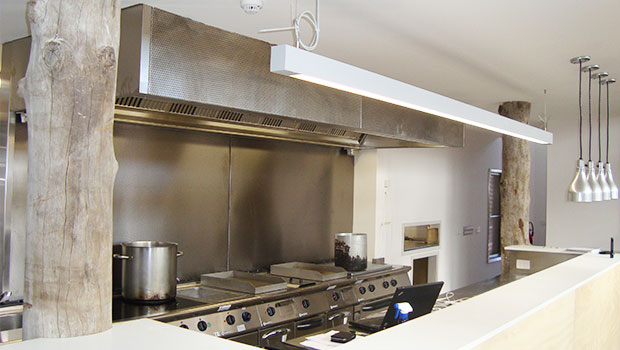 Ceres has chosen Halton Solutions for the ventilation of their kitchen