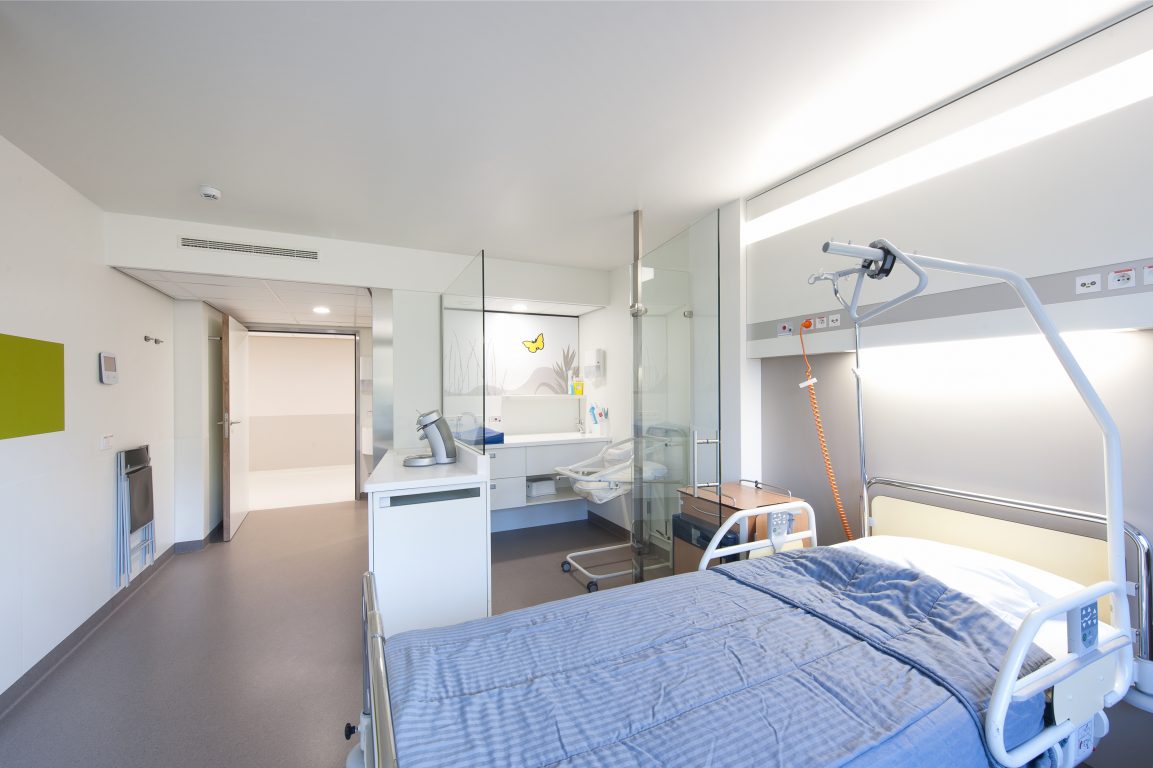 AZ Maria Middelares Patient room