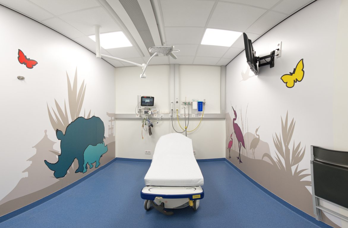 AZ Maria Middelares Hospital, hygienic chilled beams