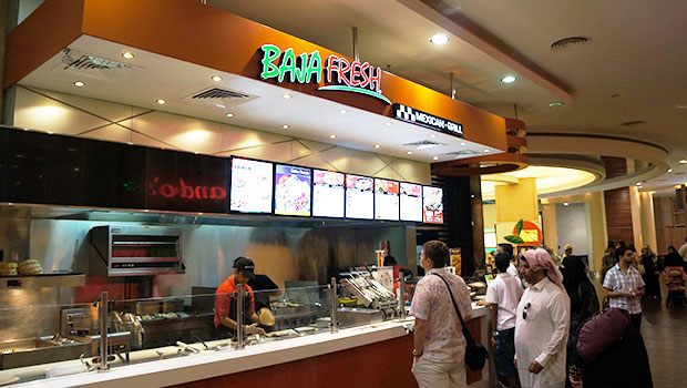 Baja Fresh Dubai Mall has chosen Halton Solutions for the ventilation of their kitchen