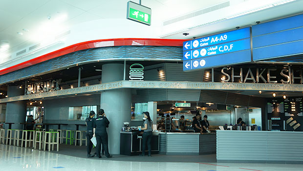 Shake Shack Airport has chosen Halton Solutions for the ventilation of their kitchen