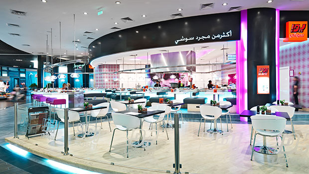 Yo Sushi Dubai Mall has chosen Halton Solutions for the ventilation of their kitchen