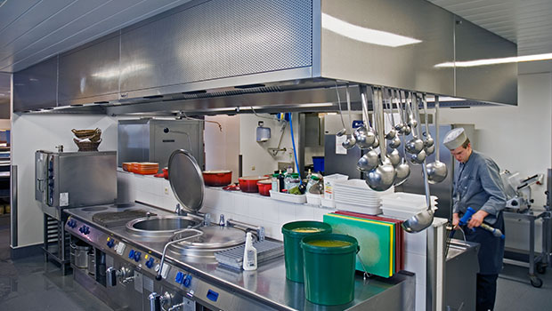 Hewlett Packard Diegem has chosen Halton Solutions for the ventilation of their kitchen