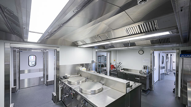 Home Libert Marche En Famenne has chosen Halton Solutions for the ventilation of their kitchen