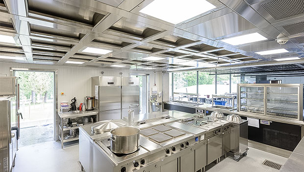 La Fraineuse Spa has chosen Halton Solutions for the ventilation of their kitchen
