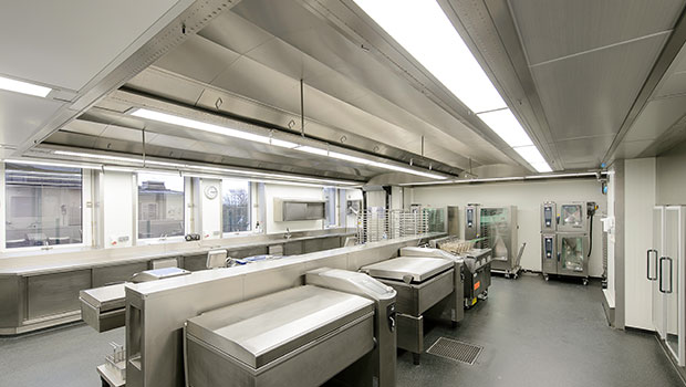 Les Marronniers Tournai has chosen Halton Solutions for the ventilation of their kitchen