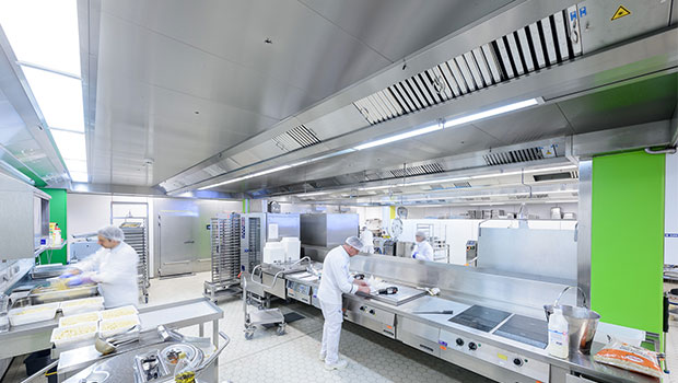 University Hospital Godinne Yvoir has chosen Halton Solutions for the ventilation of their kitchen