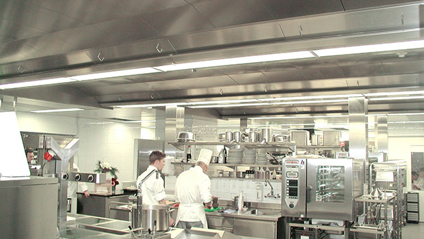 Eden Roc Ascona has chosen Halton Solutions for the ventilation of their kitchen