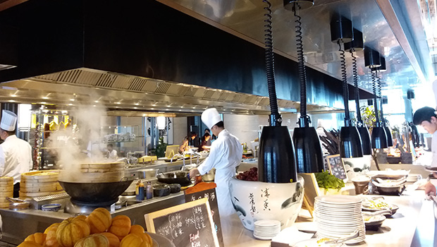Hyatt Regency Shanghai Global Harbor has chosen Halton Solutions for the ventilation of their kitchen