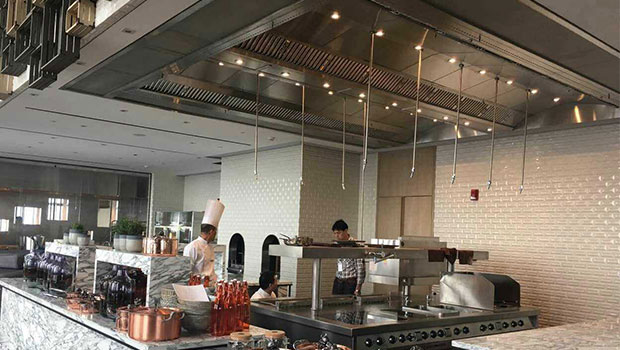 Park Hyatt Hangzhou has chosen Halton Solutions for the ventilation of their kitchen