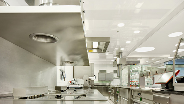 Johnson Controls Burscheid has chosen Halton Solutions for the ventilation of their kitchen