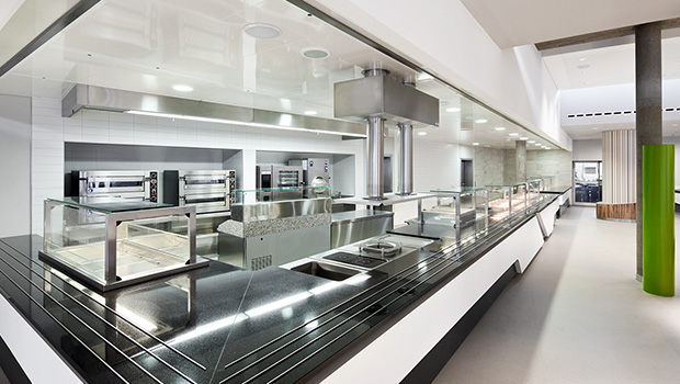 Bafin Bonn has chosen Halton Solutions for the ventilation of their kitchen