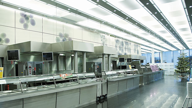 Deutsche Post Zentrale Bonn has chosen Halton Solutions for the ventilation of their kitchen