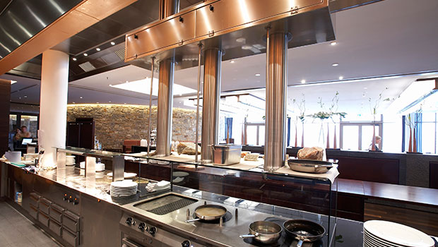 Intercontinental Berchtesgaden has chosen Halton Solutions for the ventilation of their kitchen