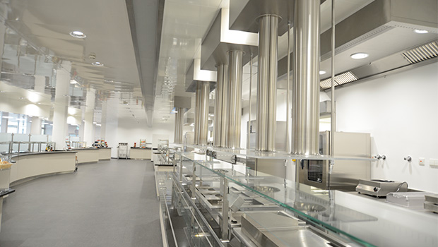 Liebherr Kirchdorf has chosen Halton Solutions for the ventilation of their kitchen