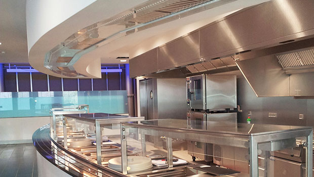 Volkswagen Bank Braunschweig has chosen Halton Solutions for the ventilation of their kitchen