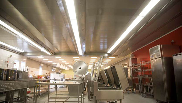 Gastronomiet Glostrup has chosen Halton Solutions for the ventilation of their kitchen