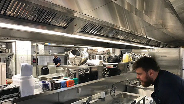 Nobis Copenhagen has chosen Halton Solutions for the ventilation of their kitchen