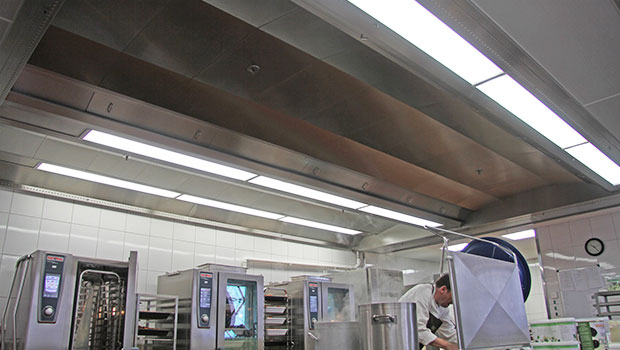 Novo Nordisk E9 Malov has chosen Halton Solutions for the ventilation of their kitchen