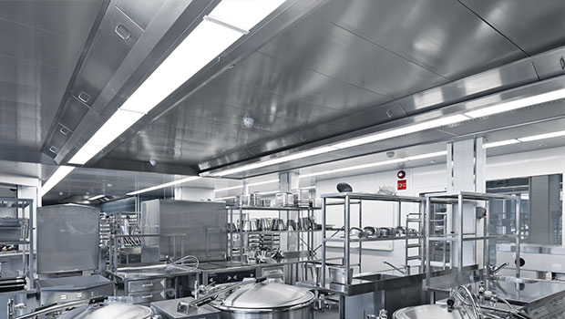 Central Kitchen Kotka has chosen Halton Solutions for the ventilation of their kitchen
