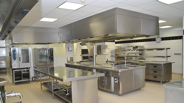 Evian Casino Evian les Bains has chosen Halton Solutions for the ventilation of their kitchen