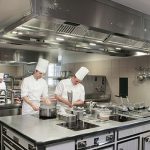 Le Meurin Le Château de Beaulieu Busnes has chosen Halton Solutions for the ventilation of their kitchen