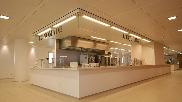 Natixis Paris has chosen Halton Solutions for the ventilation of their kitchen