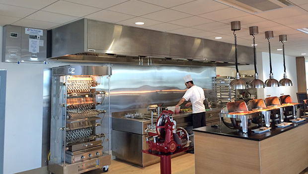 SFAM Romans sur Isère has chosen Halton Solutions for the ventilation of their kitchen