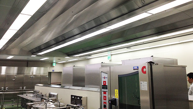 Chiba Central Kitchen has chosen Halton Solutions for the ventilation of their kitchen