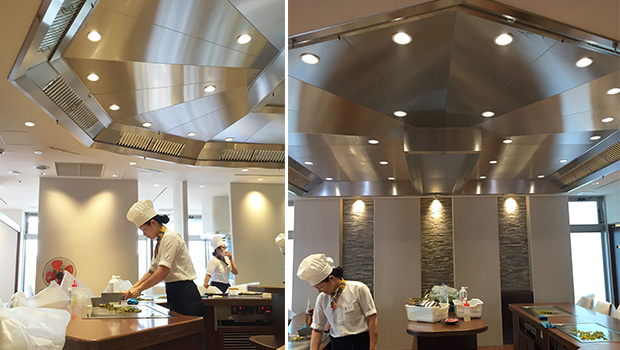 Heki Okinawa has chosen Halton Solutions for the ventilation of their kitchen