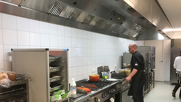 Continium Kerkrade has chosen Halton Solutions for the ventilation of their kitchen