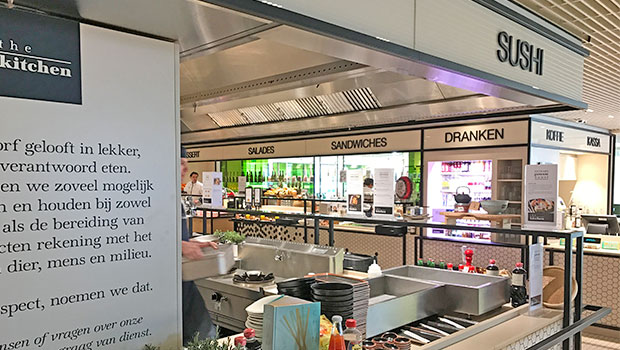 De Bijenkorf Utrecht has chosen Halton Solutions for the ventilation of their kitchen