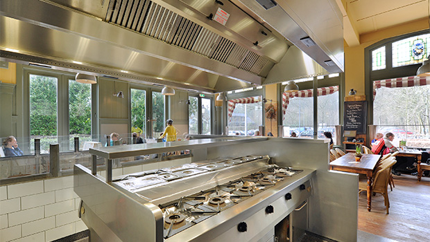 Duinvermaak Bergen has chosen Halton Solutions for the ventilation of their kitchen