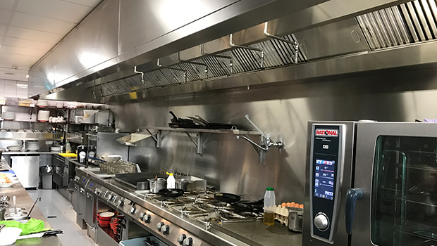 Grand Café Restaurant 1st Klas Amsterdam has chosen Halton Solutions for the ventilation of their kitchen
