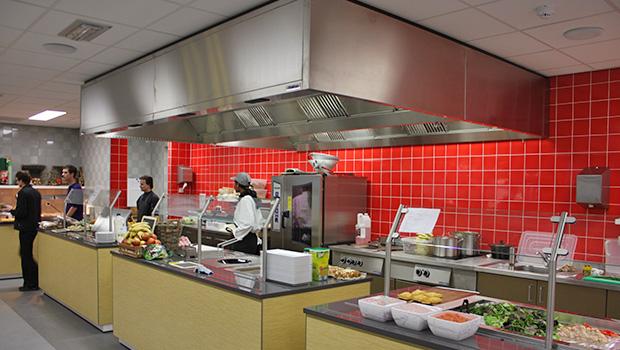 Landstede Zwolle has chosen Halton Solutions for the ventilation of their kitchen
