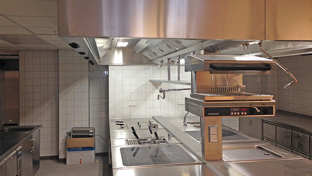 Waldorf Astoria Amsterdam has chosen Halton Solutions for the ventilation of their kitchen