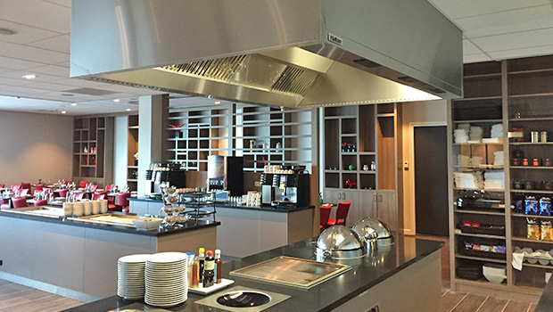 Wings Rotterdam has chosen Halton Solutions for the ventilation of their kitchen