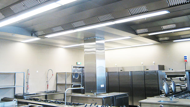 Comarch Krakow has chosen Halton Solutions for the ventilation of their kitchen