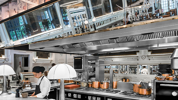 JNcQUOI Lisbon has chosen Halton Solutions for the ventilation of their kitchen