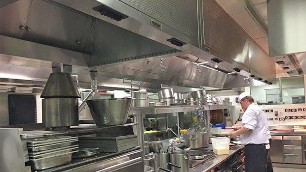 Four Seasons Moscow has chosen Halton Solutions for the ventilation of their kitchen